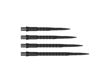 Steeldartspitzen Gunmetal Spiro