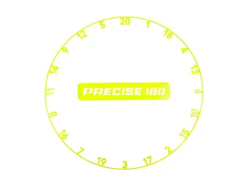 Zahlenring OnePiece Electric Yellow