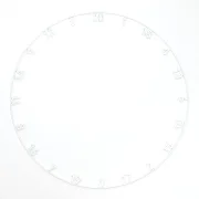 Zahlenring OnePiece Classic White